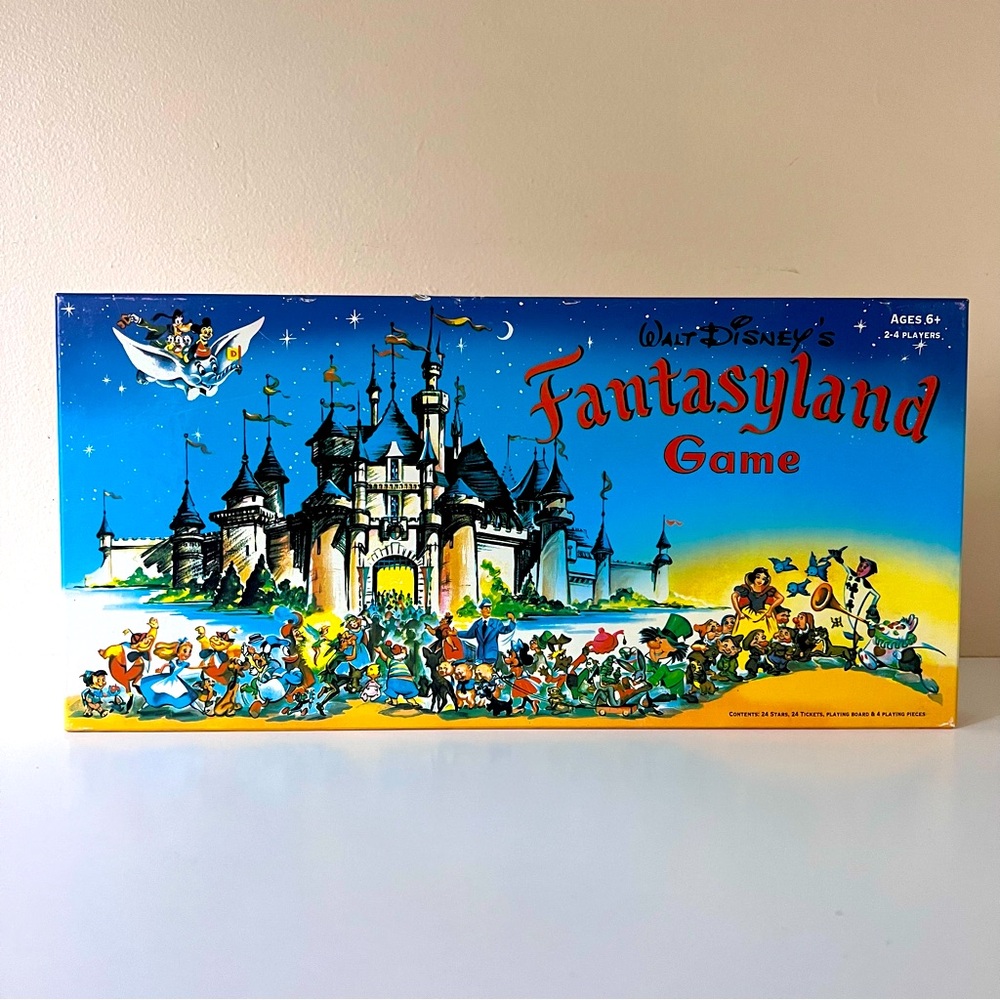 Disneyland Fantasyland Board Game 2005 reissue -